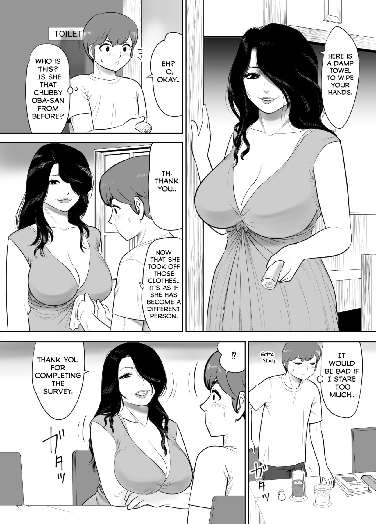 Hentai Manga Comic-The Hot Summer Day I Lost My Virginity While Sinking Into the Voluptuous Body of a Oba-san-Read-6